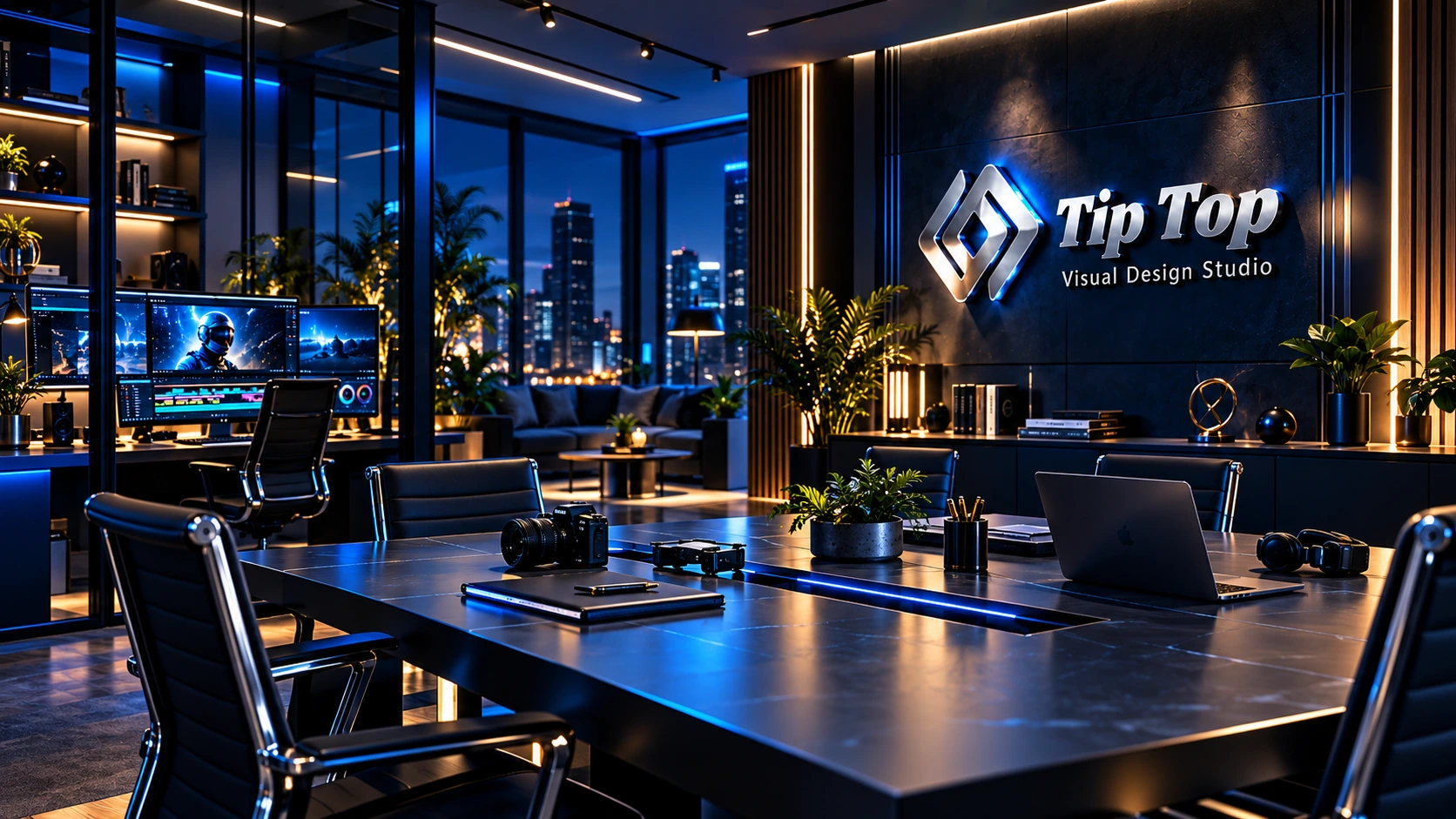 Oficina ejecutiva de Tip Top Studio